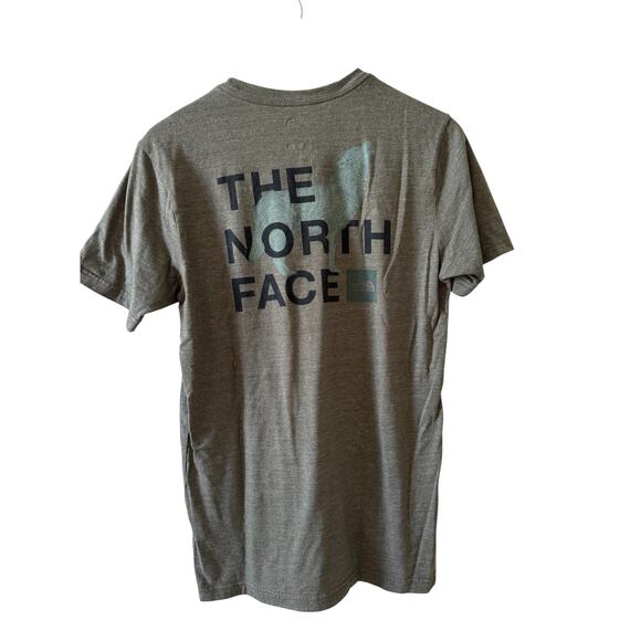 The North Face Short Sleeve T Shirt Olive Green Dire Wolf Graphic M - Picture 3 of 4